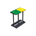 PORTARIFIUTI PER RACCOLTA DIFFERENZIATA 2 p. cm 65 x 36 x 82 gial./verde
