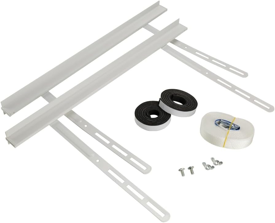 Superior Electronics Tower Slim – Kit di Sovrapposizione Lavatrice Asciugatrice - Supporto Universale Salvaspazio - Facile Installazione - SUPSLW002