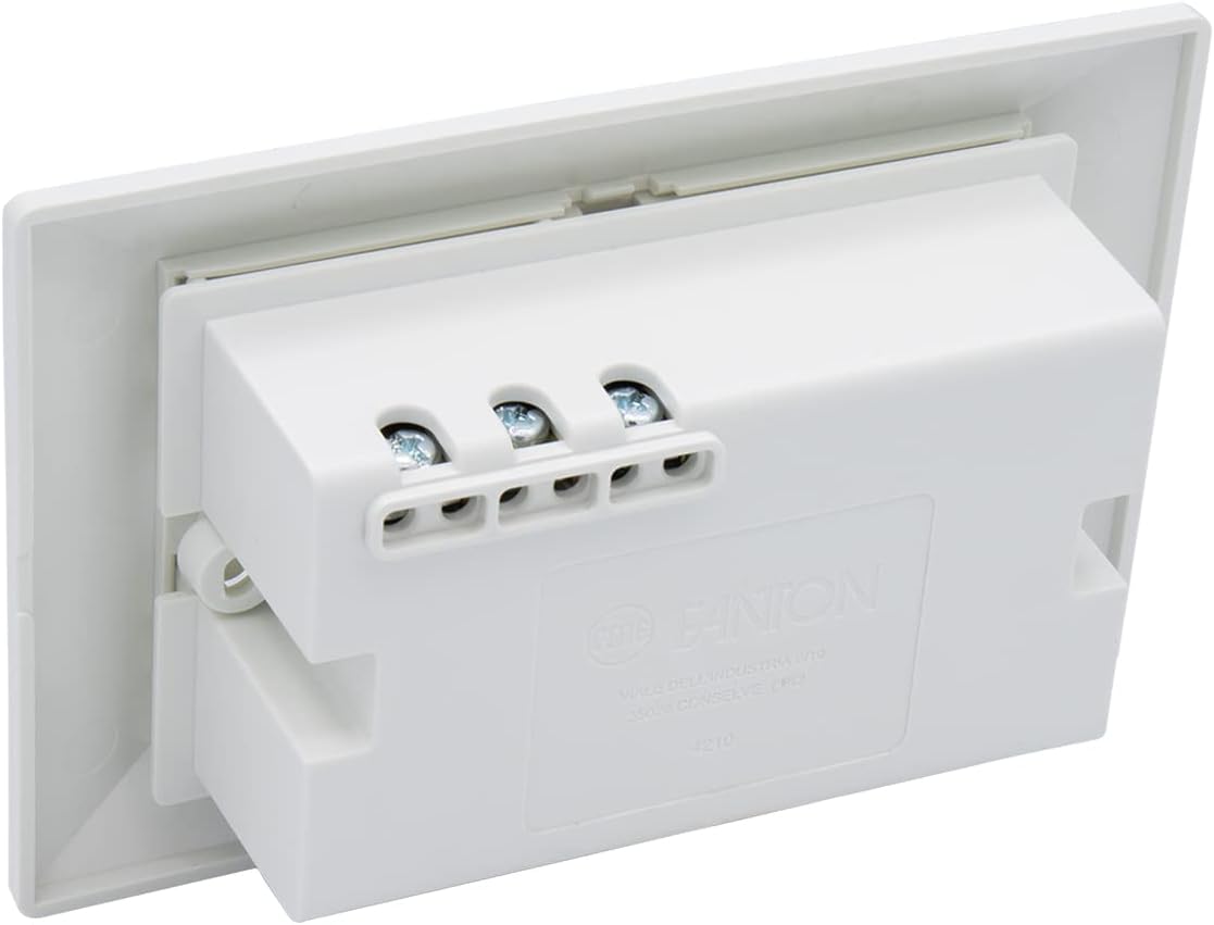 FANTON 42100 - Multipresa universale da incasso OPERA/PLAdoppia presa bipasso italo/tedesca 2P+T 16Aprecablata per scatola a 3 moduli