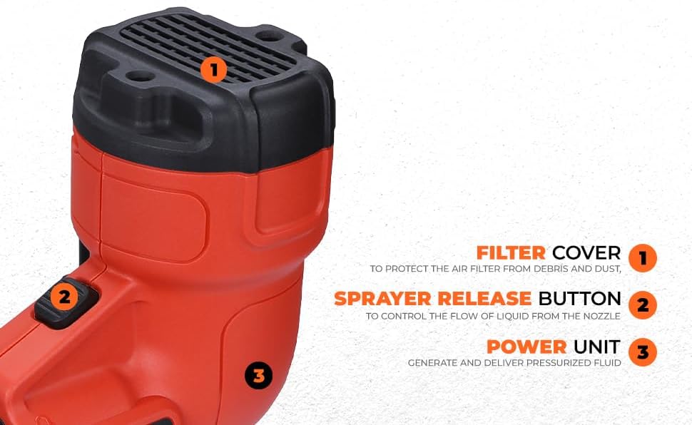 BLACK+DECKER Pistola a Spruzzo per Interni ed Esterni