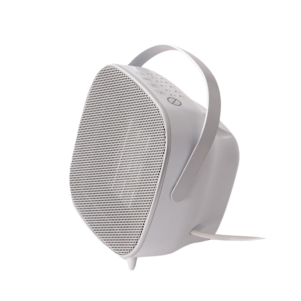 BLACK+DECKER BXSH2000E - Termoventilatore 2000W | 2 Livelli di Riscaldamento + Ventilatore | IP21 per Bagno | Termostato Regolabile | Anti-Surriscaldamento & Anti-Ribaltamento | Compatto con Maniglia