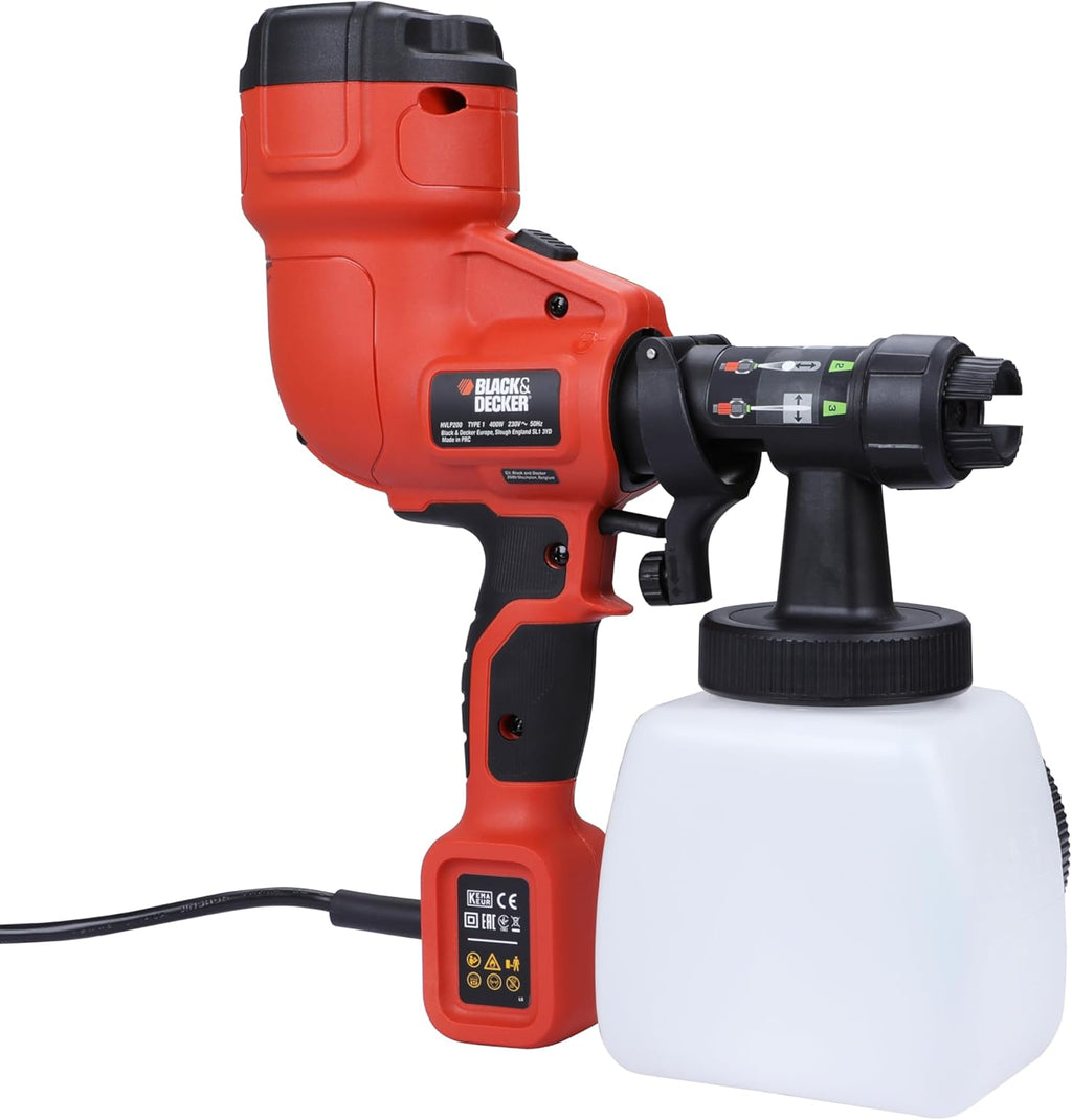 BLACK+DECKER Pistola a Spruzzo per Interni ed Esterni