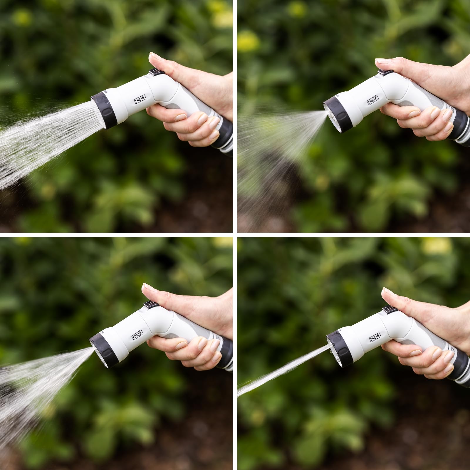 FITT IKON 15 m, Tubo Acqua da Giardino per Irrigazione, Estensibile, Compatto, Leggero e Pronto all'uso, con Pistola Multigetto, Lime