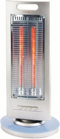 STUFA A CARBONIO 1000W ART.NSB-C30 BIANCA 2 ELEMENTI