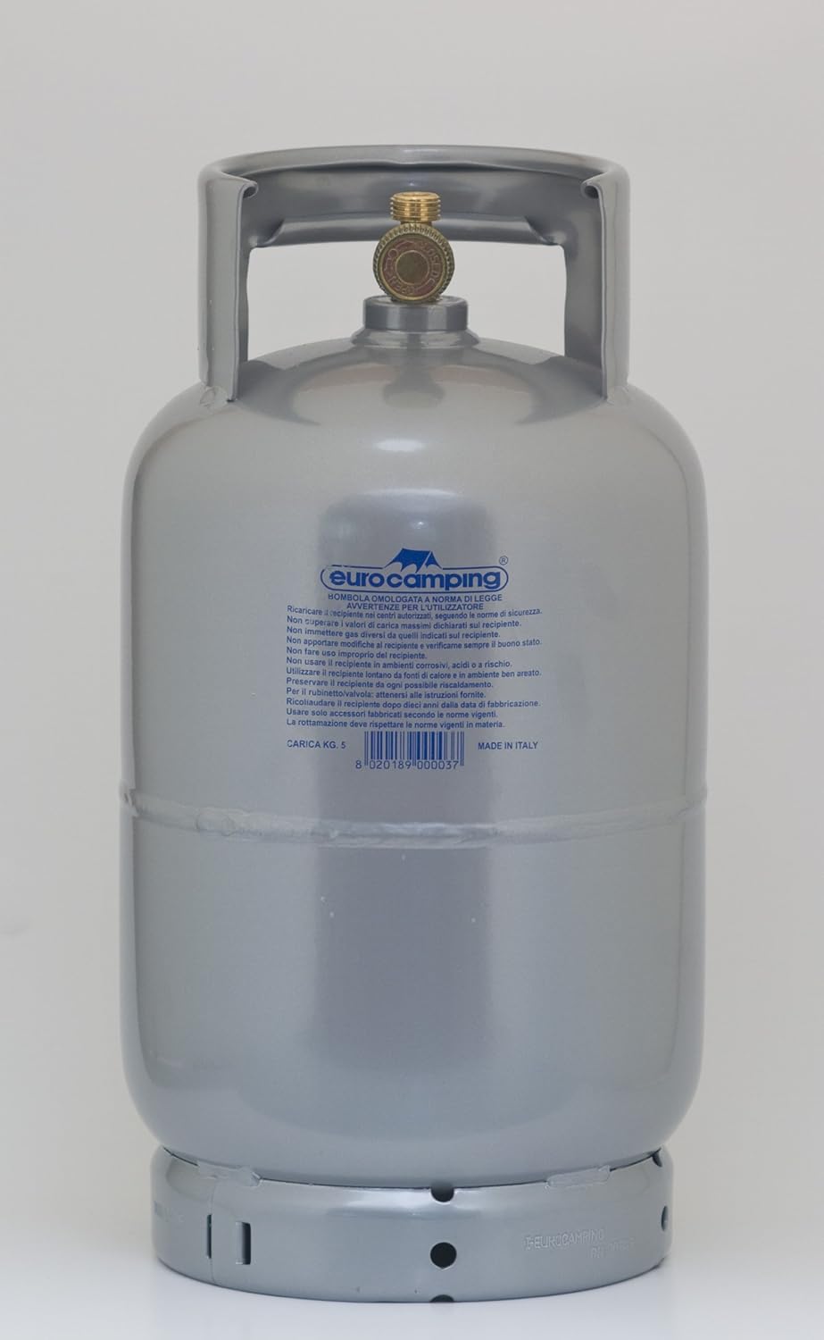 BOMBOLA PER GAS LIQUIDO DA KG.5