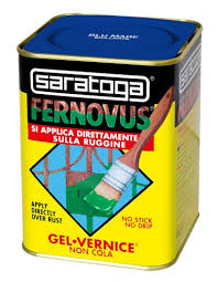 SARATOGA - SMALTO BRILLANTE GEL FERNOVUS 750ML BLU MARE
